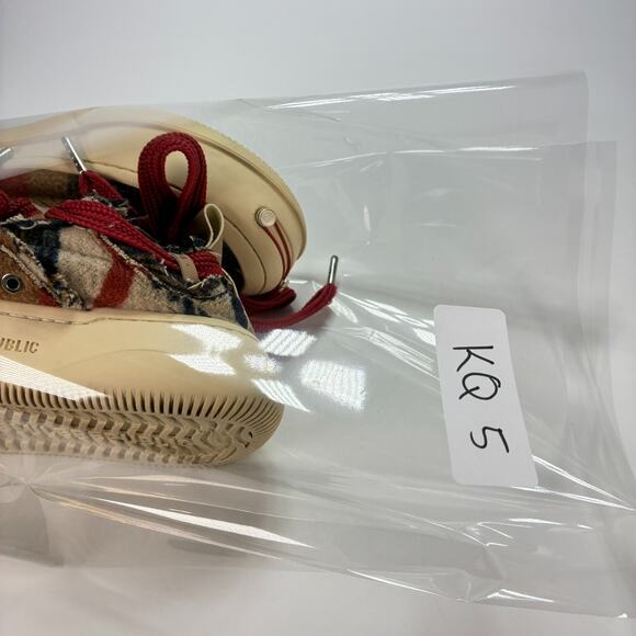 Smile Republic Red Brown Canvas Sneakers Casual Low Top Womens Size US 5.5 EU 36 - Picture 10 of 10